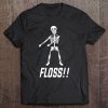 Skeleton Skull Halloween Backpack Kid Flossing Move Tee