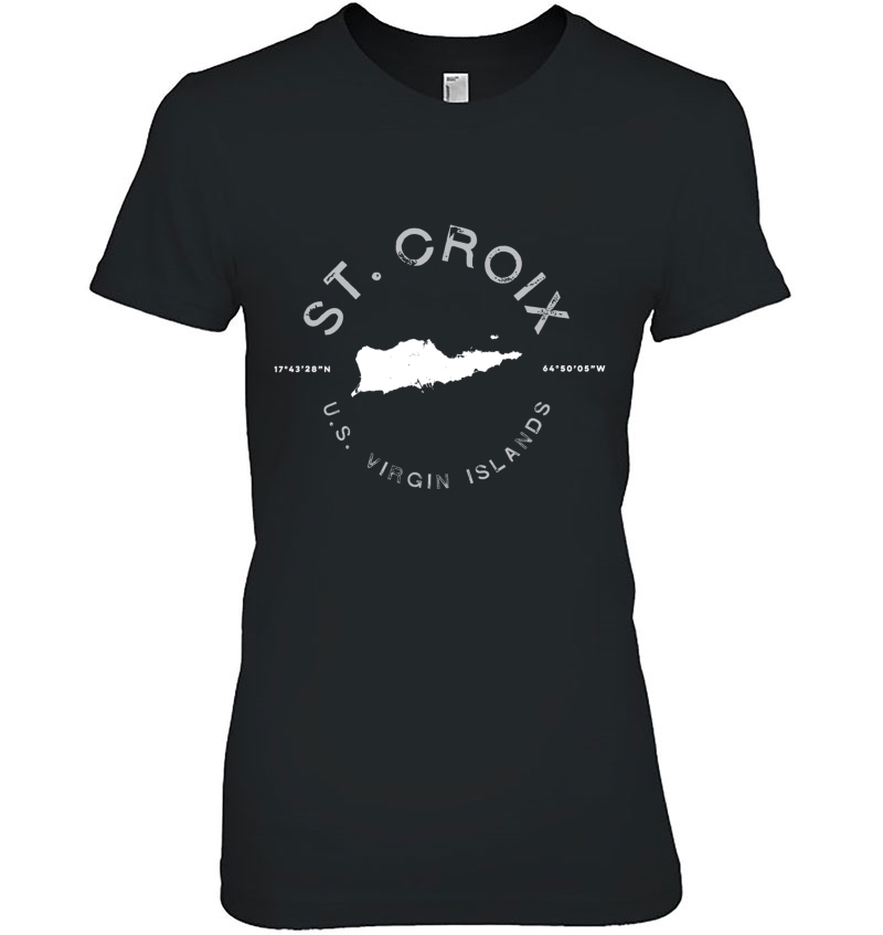 St. Croix Usvi Graphic Vintage Retro Hoodie