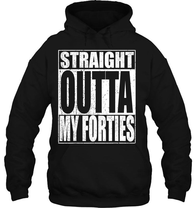 Straight Outta My Forties Funny 50Th Birthday Gift Mugs