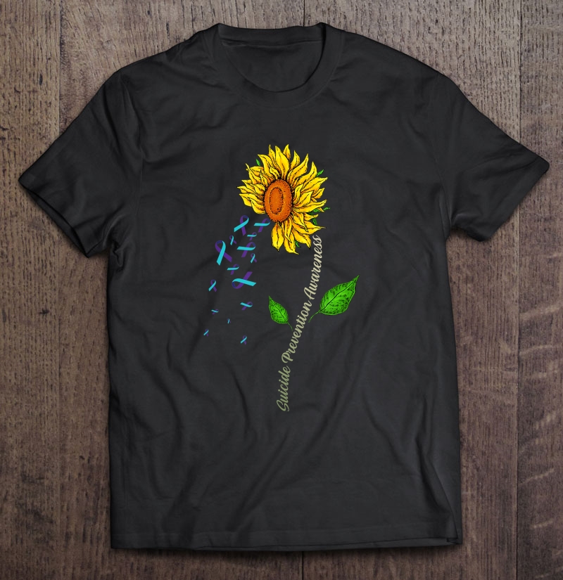 Suicide Prevention Awareness Sunflower Shirt