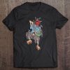 Tattooed Samurai With Hannya Mask Tattoo Design Tee