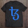 Tezos Xtz Cryptocurrency Crypto Blockchain Distressed Tee