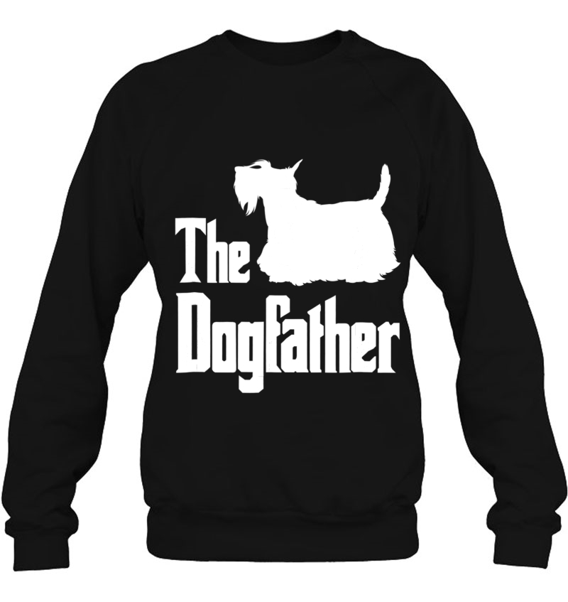 The Dogfather , Scottish Terrier Silhouette, Dog Gift Mugs