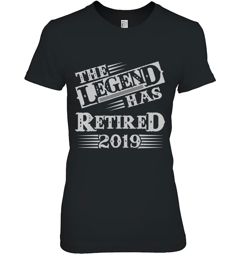 The Legend Has Retired 2019 Cool Retirements Hoodie