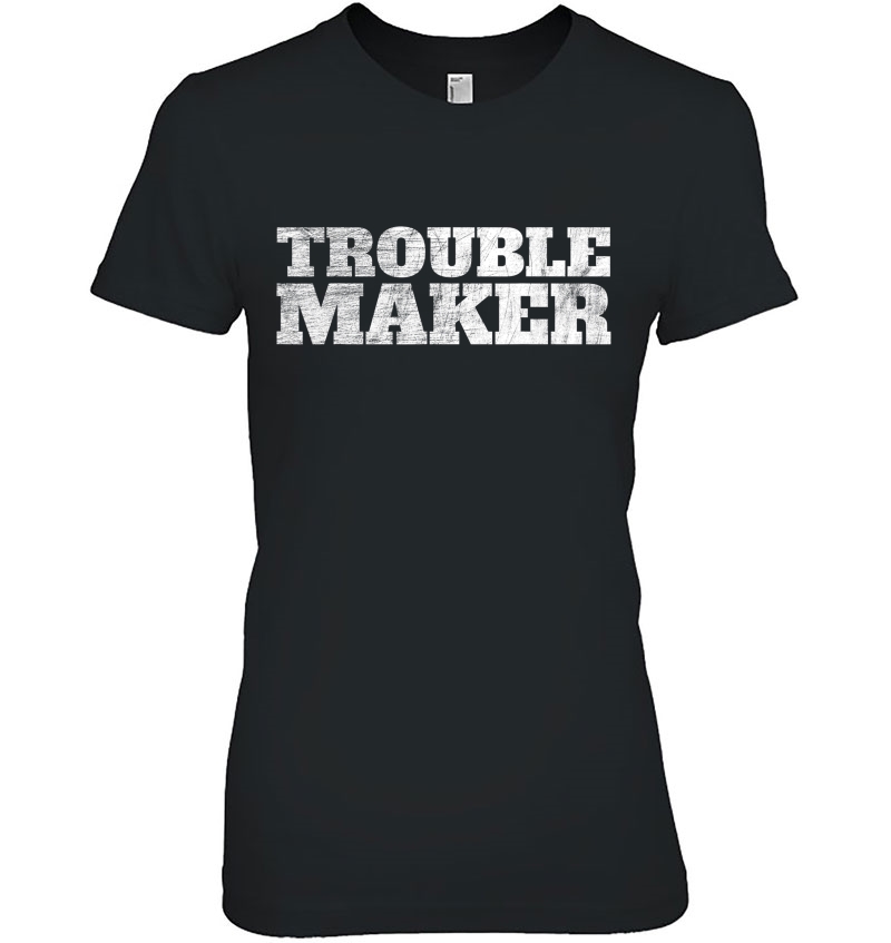 Troublemaker Stress My Name Is Trouble Hoodie