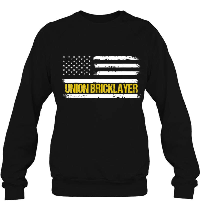 Union Bricklayer Shirt American Flag Shirt For Bricklayers Mugs