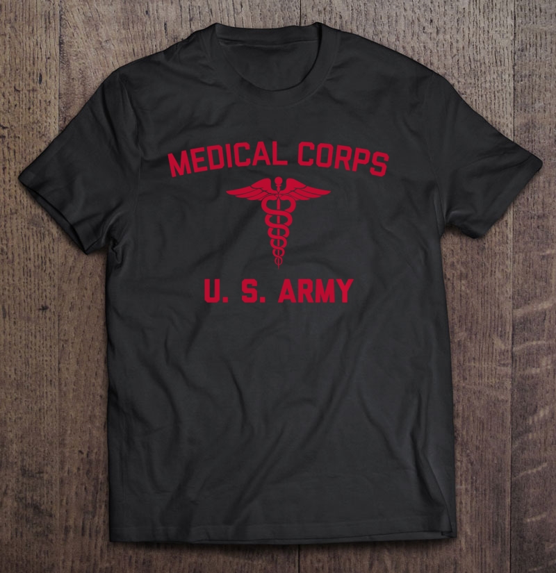 Us Army Medical Corp Ww2 Vintage Pt Medic Training Shirt