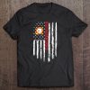 Uss Saipan Lha-2 American Flag Tee