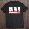 Vienna Austria Flag Wien City Travel Souvenir Gift Idea Tee