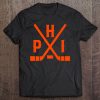 Vintage Philadelphia Ice Hockey Sticks State Outline Premium Tee