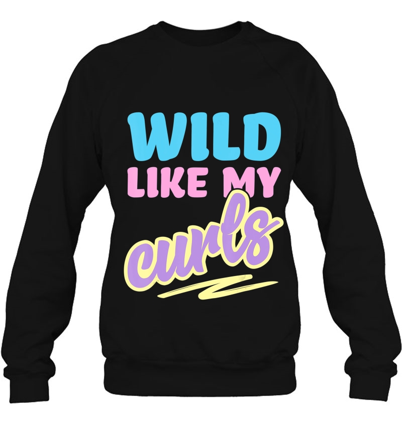 Wild Like My Curls Cute Curly Haired For Women & Girls Mugs