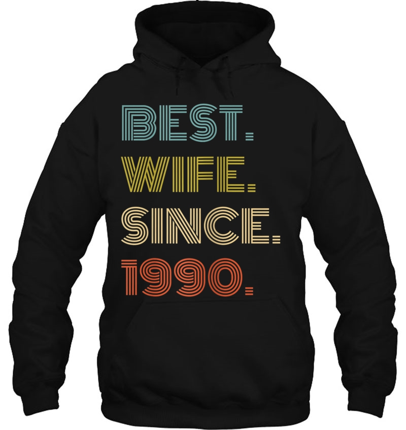 Womens 30Th Wedding Anniversary Gift Best Wife Since 1990 Ver2 Mugs