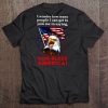 I Wonder How Many People I Can Get To Join Me In Saying God Bless America Eagle Black Version Tee