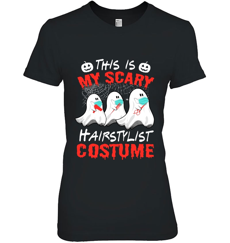 This Is My Scary Hairstylist Costume Halloween Hoodie