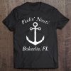 Feelin' Nauti Bokeelia Nautical Anchor Distressed Tee