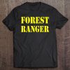 Forest Ranger Shirt Halloween Costume Tee