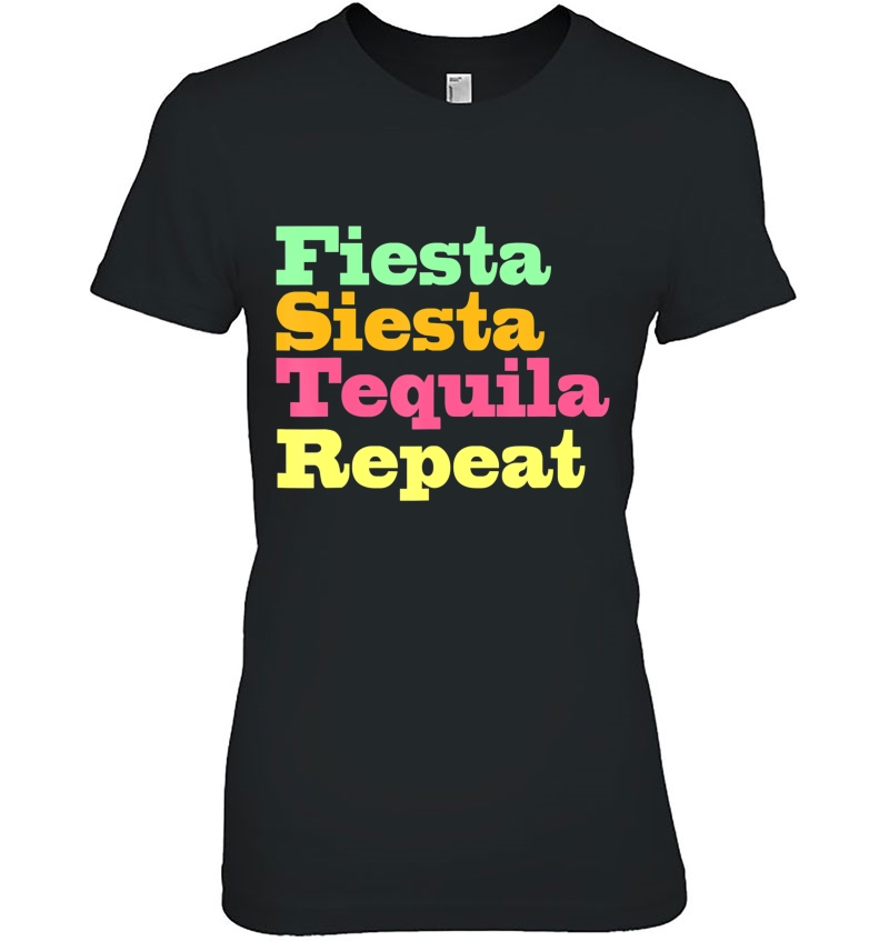 Funny Cinco De Mayo Fiesta Siesta Tequila Repeat Hoodie