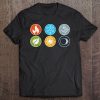 Gloomhaven Elements Symbol Fire Ice Air Earth Light Dark Premium Tee