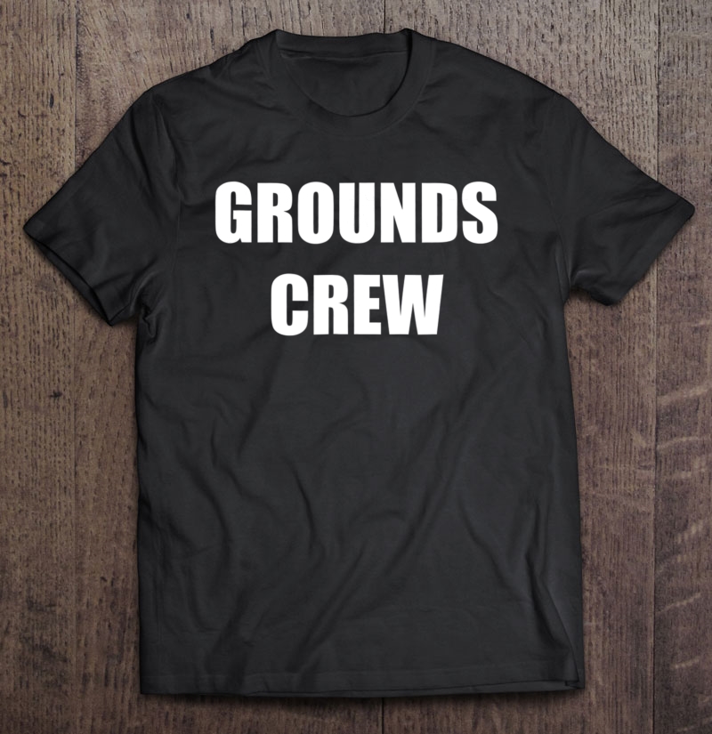 Grounds Crew Employees Official Uniform Work Shirt