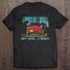 Hey Look A Menu Funny Bear Camping Retro Vintage Camper Car Tee