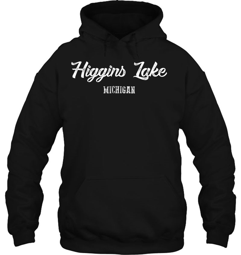 Higgins Lake Shirt - Detroit Michigan Landmark Gift Mugs