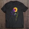 Hodgkin's Lymphoma Awareness Sunflower Tshirt Tee