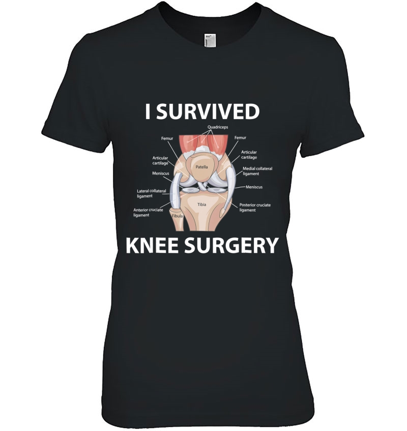 I Survived Knee Surgery - Knee Replacement Gift Hoodie