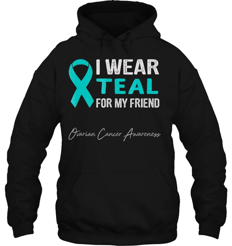 I Wear Teal For My Friend - Ovarian Cancer Awareness Mugs