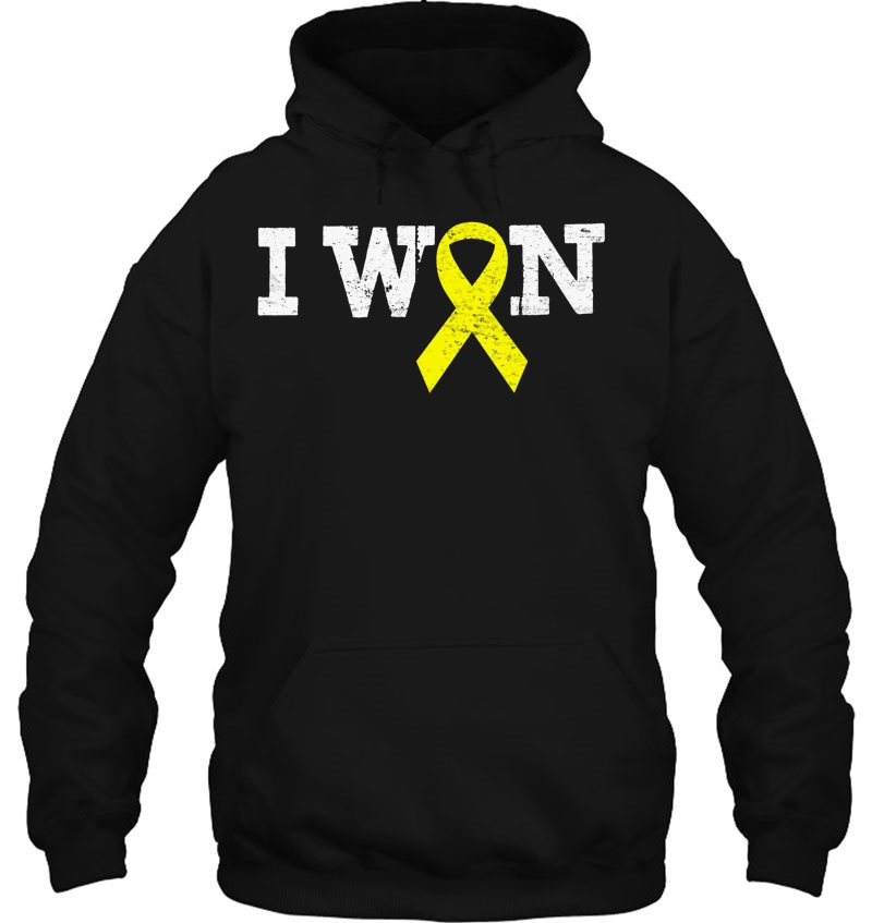 I Won Gold Ribbon Kid Support Childhood Cancer Awareness Mugs