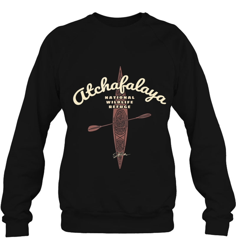 Jcombs Atchafalaya National Wildlife Refuge Kayak Sweatshirt