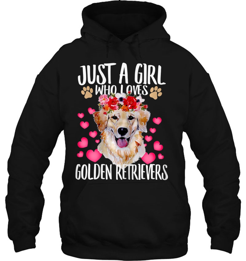 Just A Girl Who Loves Golden Dog Love-R Dad Mom, Boy Girl Mugs