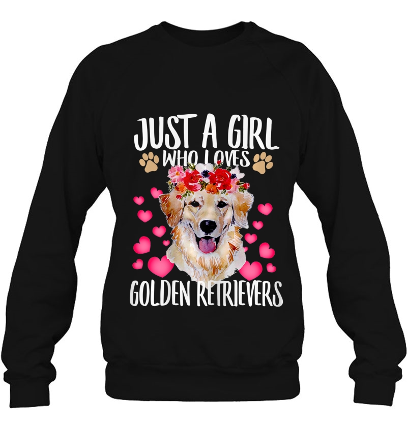 Just A Girl Who Loves Golden Dog Love-R Dad Mom, Boy Girl Mugs