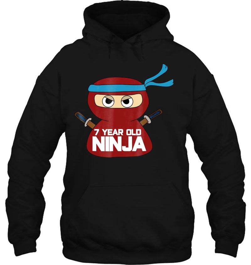 Kids 7Th Birthday Ninja Boys Shirt Unisex-Child 7 Year Olds Mugs