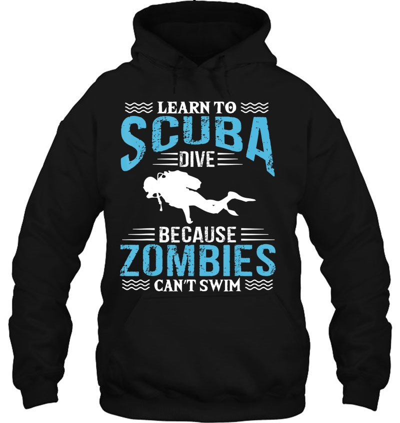 Learn To Scuba Dive Zombies, Funny Scuba Diving Mugs