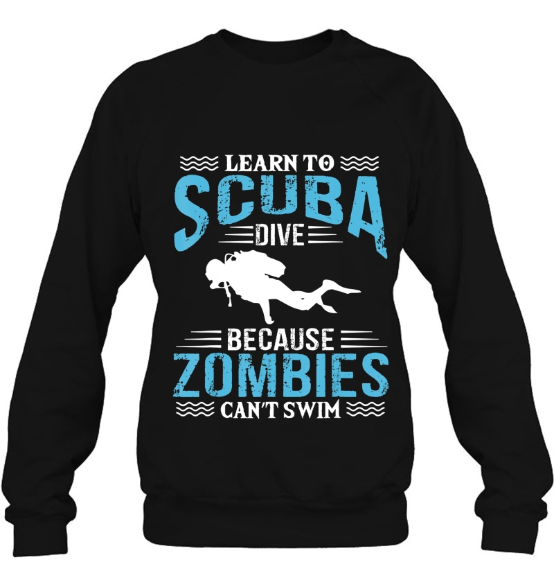 Learn To Scuba Dive Zombies, Funny Scuba Diving Mugs