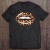 Leopard Lips Fashion Lip Art Design Print Gift Tank Top Tee