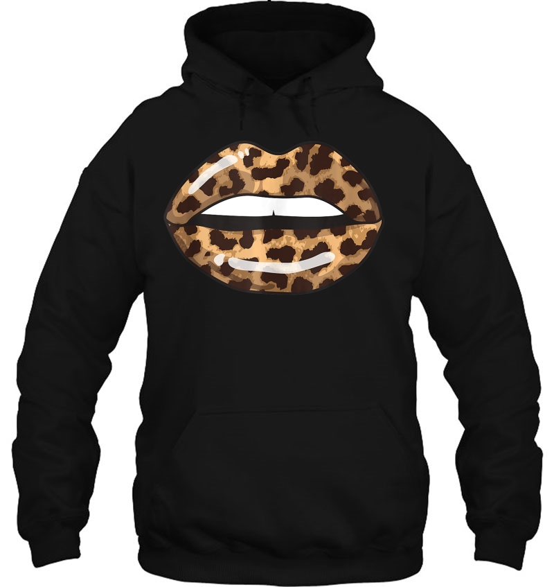 Leopard Lips Fashion Lip Art Design Print Gift Tank Top Mugs