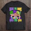 Mens Best Trump Mardi Gras Beads For Boobs Usa Funny Costume Gift Tee