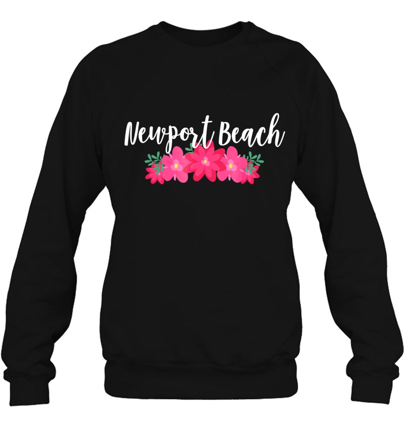 Newport Beach California Tropical Vacation Sweatshirt