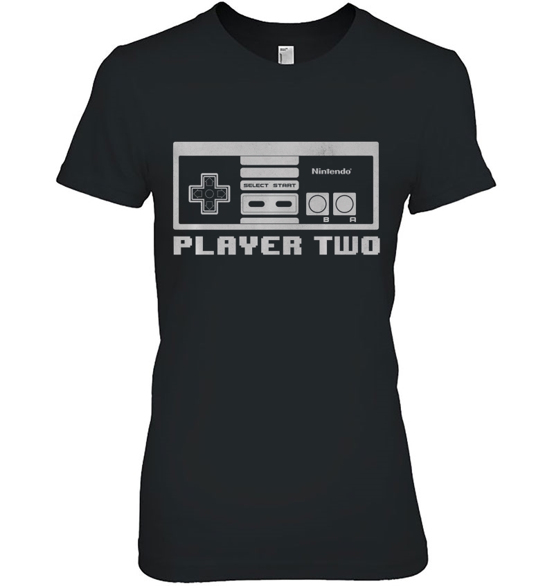 Nintendo Nes Controller Player Two 8-Bit Premium Hoodie