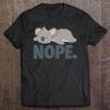 Nope Lazy Koala Shirt Cute Lazy Animal Lovers Gift Tee