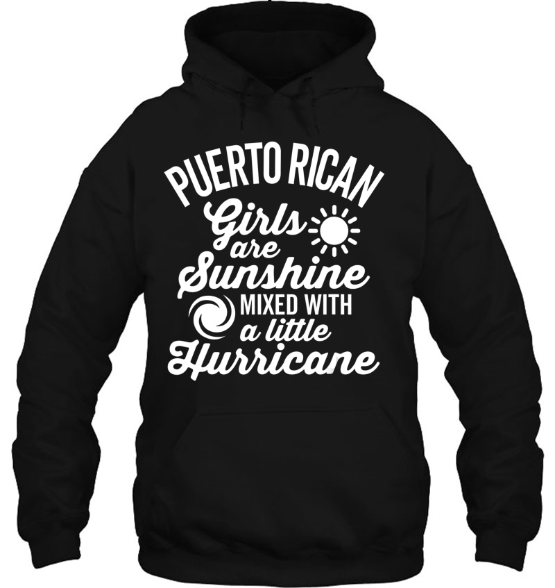 Puerto Rican Girls Are Sunshine And A Hurricane Dark Mugs