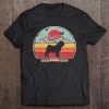 Pug Shirt. Retro Style Tee