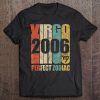 Retro Virgo 2006 12 Yrs Old Bday 12Th Birthday Shirt Tee