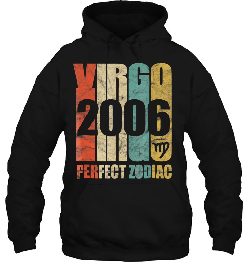 Retro Virgo 2006 12 Yrs Old Bday 12Th Birthday Shirt Hoodie