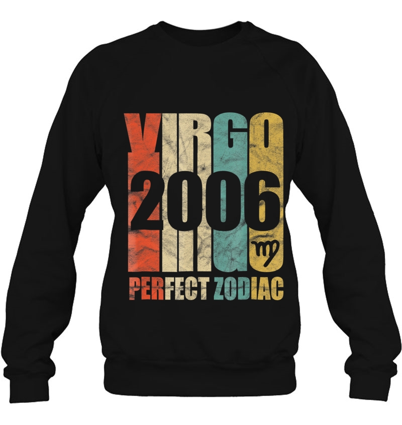 Retro Virgo 2006 12 Yrs Old Bday 12Th Birthday Shirt Sweatshirt