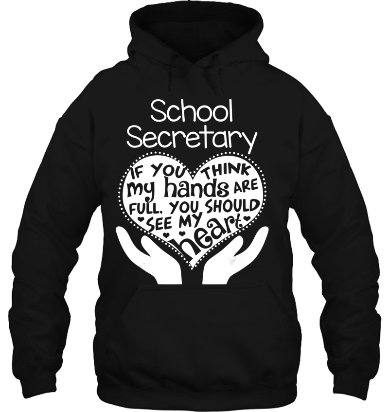 School Secretary Clerk Office Heart Group Gift Mugs