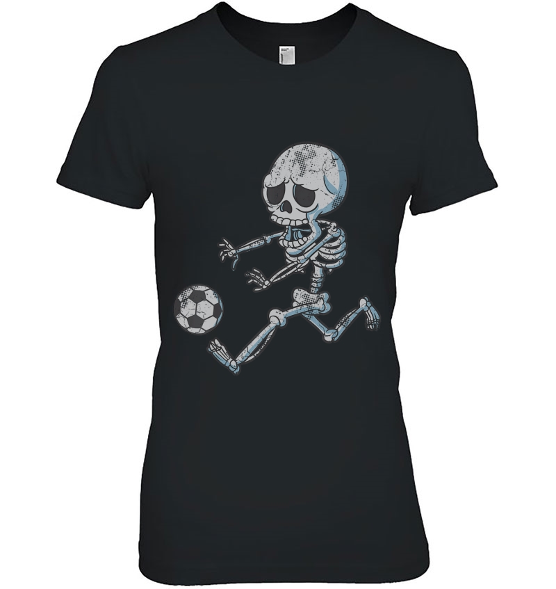 Skeleton Soccer Halloween Boys Girls Kids Men Hoodie