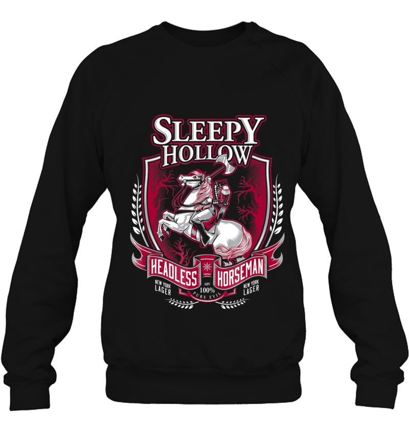 Sleepy Hollow Headless Horseman Gothic Halloween Sweatshirt