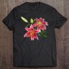 Stargazer Lily Tshirt Great For Gardeners Flower Lovers Gift Tee